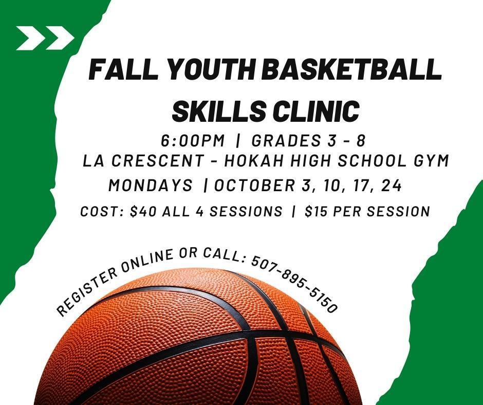 Fall Youth Basketball Skills Clinic